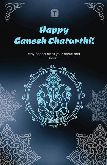 Free Ganesh Chaturthi Greeting Poster Template to Edit Online Free Ganesh Chaturthi Greeting Poster Template to Edit Online