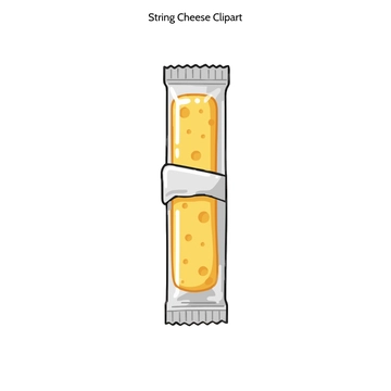 Free String Cheese Clipart to Edit Online