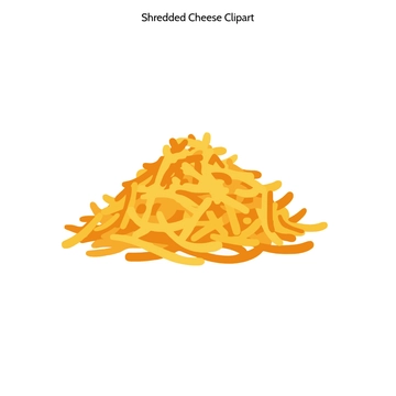 Free Shredded Cheese Clipart to Edit Online