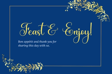 Free Wedding Buffet Sign Template to Edit Online