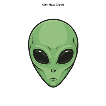 Free Alien Head Clipart to Edit Online Free Alien Head Clipart to Edit Online