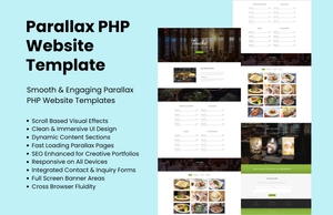 Free Parallax PHP Website Template