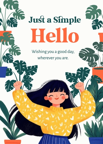 Free Basic Message Template to Edit Online