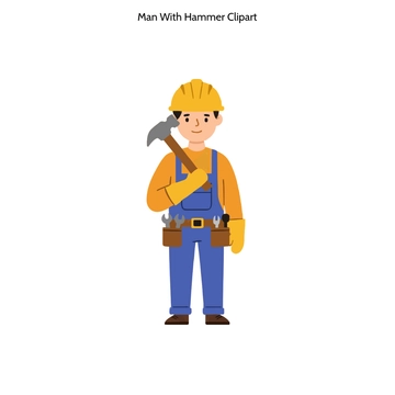 Free Man With Hammer Clipart to Edit Online Free Man With Hammer Clipart to Edit Online