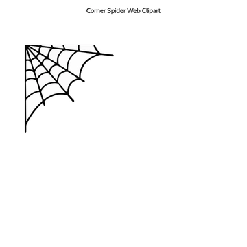 Free Corner Spider Web Clipart to Edit Online