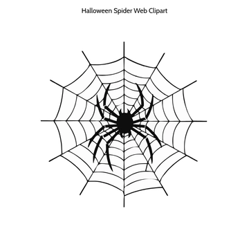 Free Halloween Spider Web Clipart to Edit Online