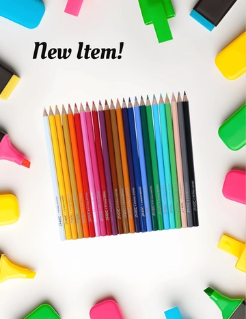 Free Colorful Stationery Flatlay Photo Template to Edit Online