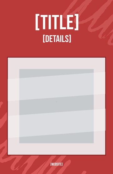 Free Blank Emergency Support Poster Template to Edit Online