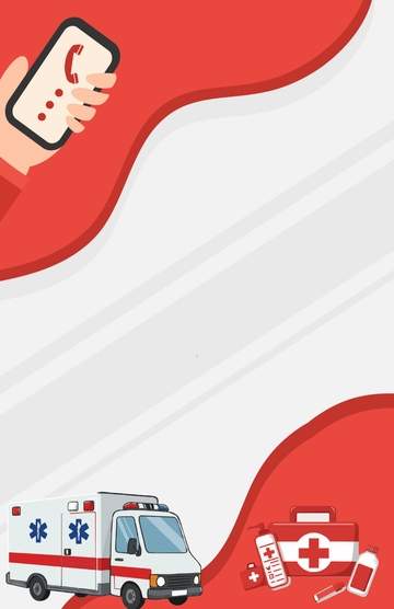 Free Emergency Response Background Poster Template to Edit Online