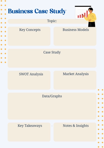 Free Business Study Template to Edit Online