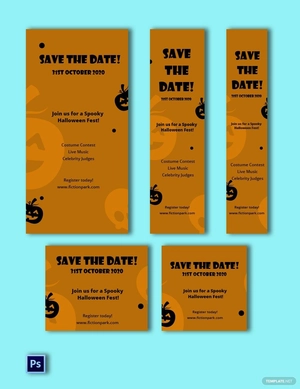 Halloween Fest Banner Template