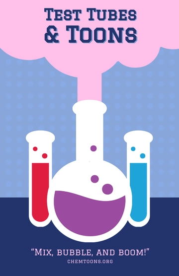 Free Cartoon Science Fair  Poster to Edit Online