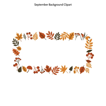 Free September Background Clipart to Edit Online
