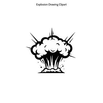 Free Explosion Drawing Clipart to Edit Online