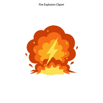 Free Fire Explosion Clipart to Edit Online