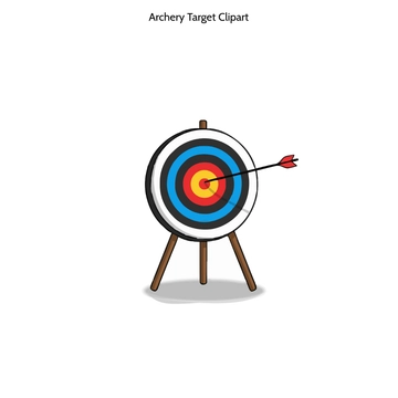 Free Archery Target Clipart to Edit Online