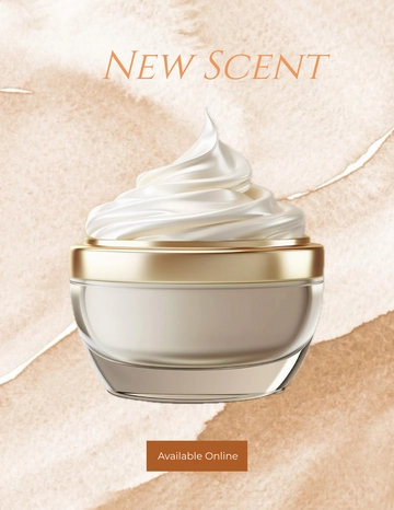 Free New Skincare Photo Template to Edit Online