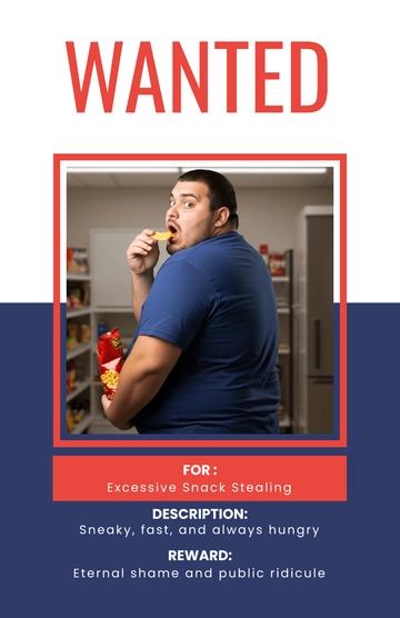 Free Funny Prank Poster Template to Edit Online