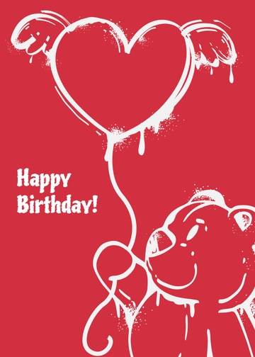 Free Birthday Graffiti Template to Edit Online