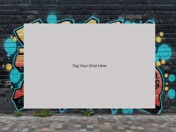 Free Blank Graffiti Photo Template to Edit Online