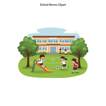 Free School Recess Clipart to Edit Online