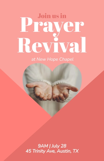 Free Revival Prayer Poster Template to Edit Online Free Revival Prayer Poster Template to Edit Online