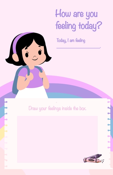 Free Pink Kindergarten Project Poster Template to Edit Online