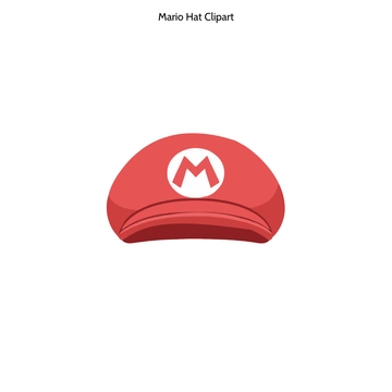 Free Mario Hat Clipart to Edit Online