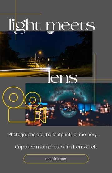 Free Photography Poster Template to Edit Online