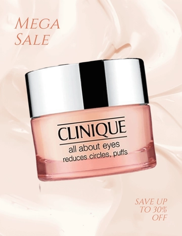 Free Eye Cream Skincare Photo Template to Edit Online
