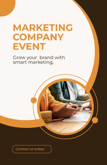 Free Marketing Company Poster Template to Edit Online