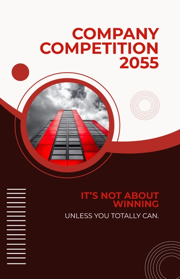 Free Company Competition Poster Template to Edit Online