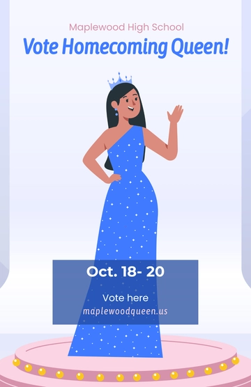 Free Homecoming Prom Poster Template to Edit Online