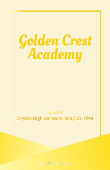 Free Gradient Background Prom Poster Template to Edit Online