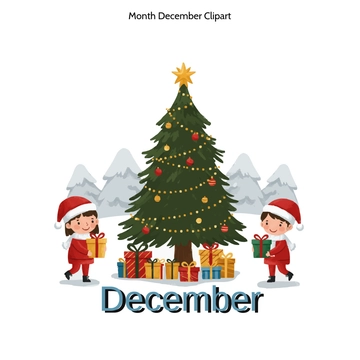 Free Month December Clipart to Edit Online Free Month December Clipart to Edit Online