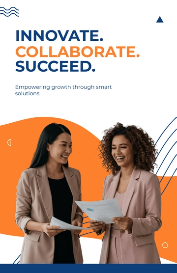Free Corporate Company Poster Template to Edit Online