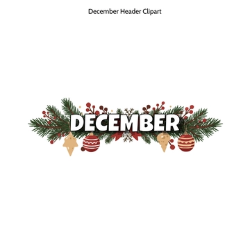 Free December Header Clipart to Edit Online Free December Header Clipart to Edit Online