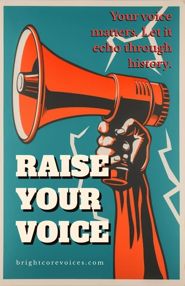Free Retro Propaganda Poster Template to Edit Online