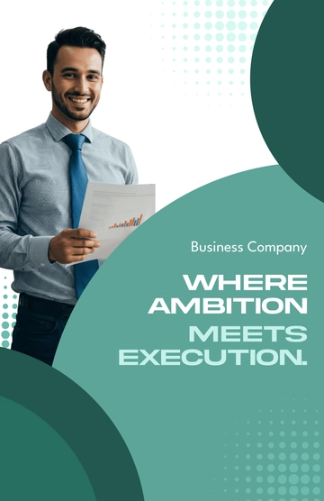 Free Business Company Poster Template to Edit Online