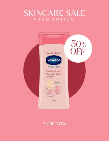 Free Hand Lotion Skincare Photo Template to Edit Online