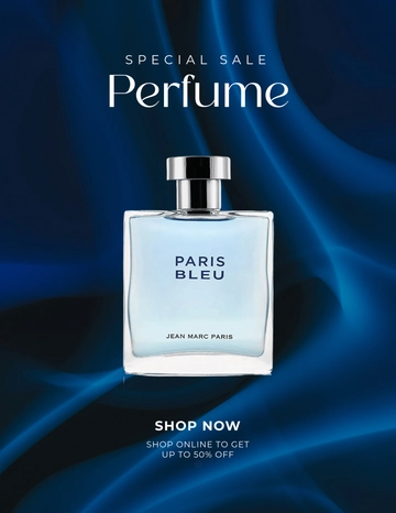 Free Special Sale Perfume Photo Template to Edit Online