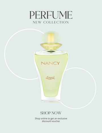 Free New Collection Perfume Photo Template to Edit Online