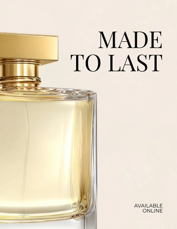 Free Modern Unisex Perfume Photo Template to Edit Online