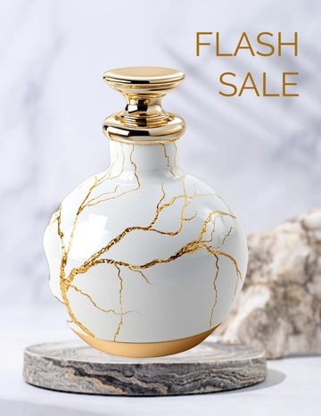 Free Marble Perfume Photo Template to Edit Online
