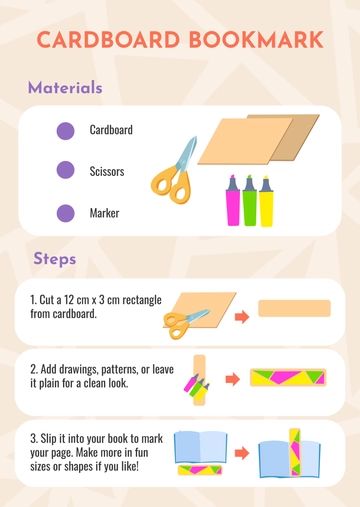 Free Easy Cardboard Project Template to Edit Online