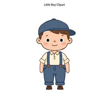 Free Little Boy Clipart to Edit Online