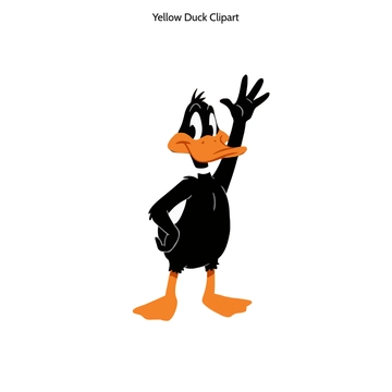 Free Daffy Duck Clipart to Edit Online