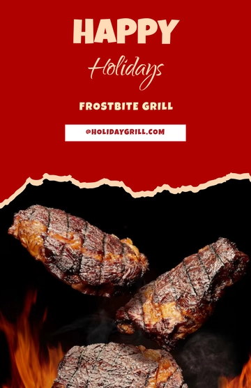 Free Cool Holiday Poster Template to Edit Online