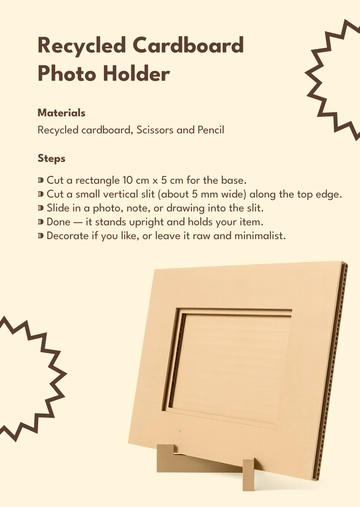 Free Recycled Cardboard Template to Edit Online