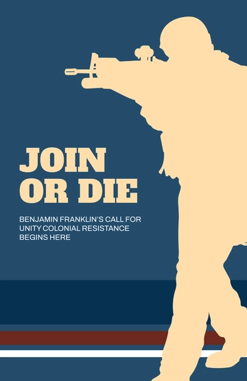 Free Join or Die Revolutionary War Poster Template to Edit Online Free Join or Die Revolutionary War Poster Template to Edit Online